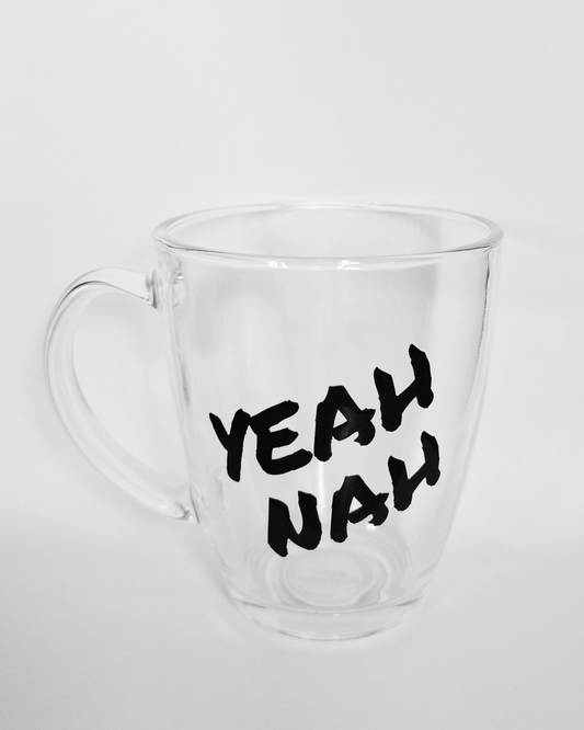 Glass mug