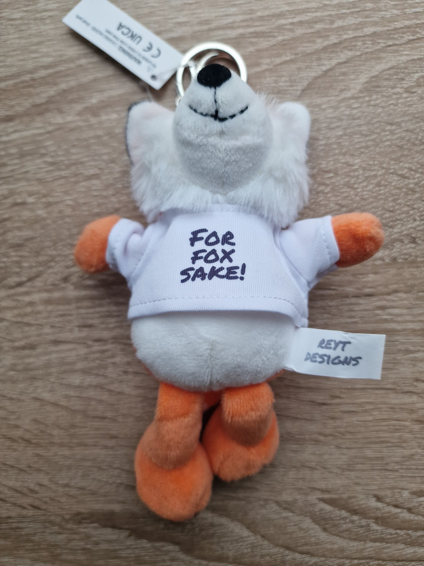 For Fox Sake - Plush Fox Keyring