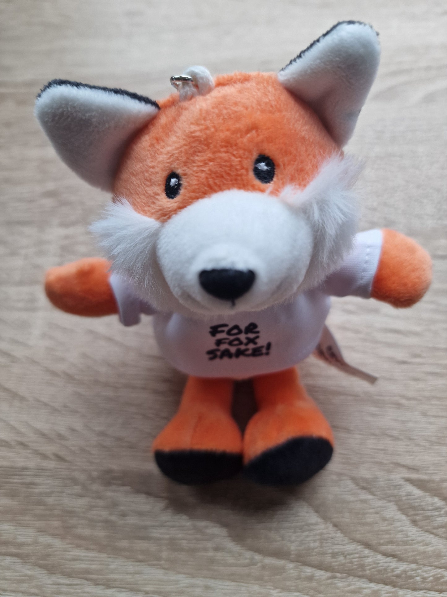 For Fox Sake - Plush Fox Keyring