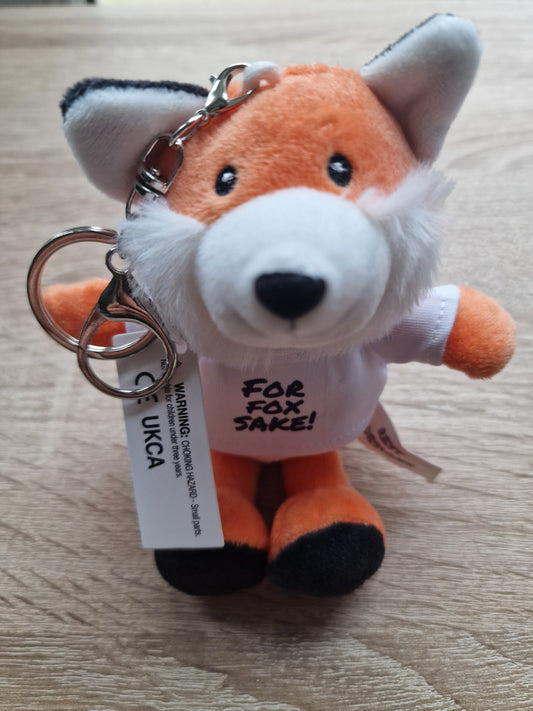 For Fox Sake - Plush Fox Keyring