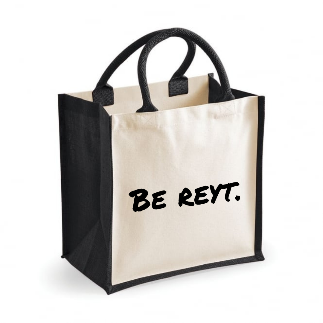 Be reyt - Midi Shopper Tote Bag