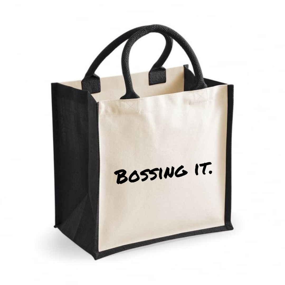 Bossing it - Midi Shopper Tote Bag