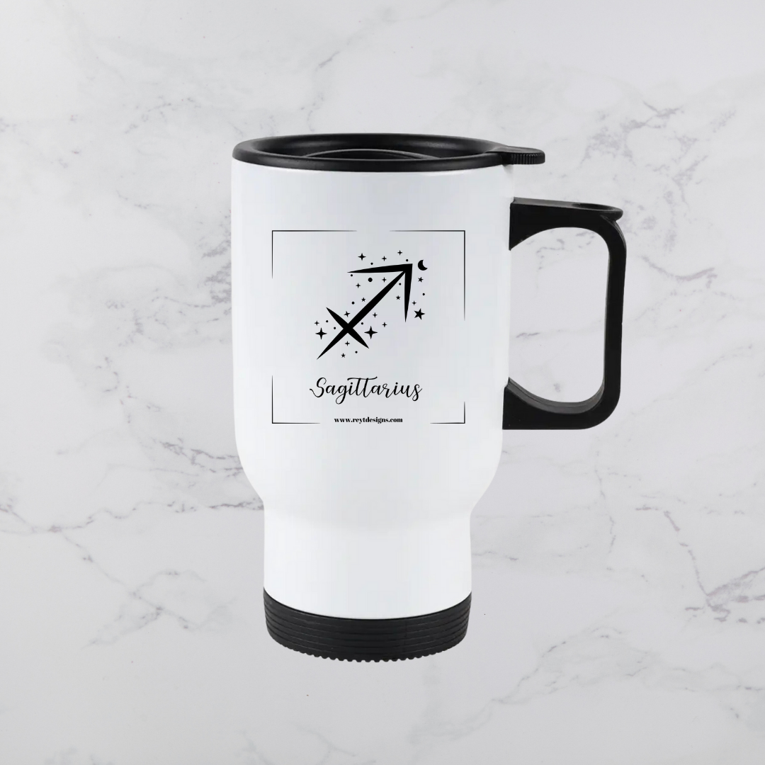 Elegant zodiac symbol - Travel Mug