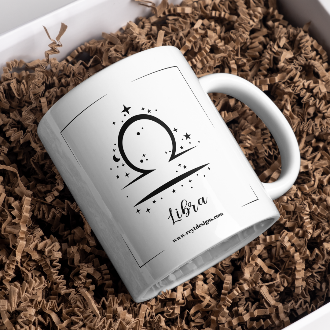 Elegant Zodiac Symbol - Ceramic Mug