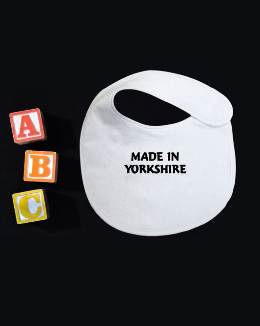 Made in Yorkshire Baby Bib