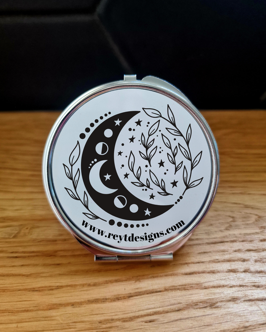 Mystic Moon - Compact Mirror