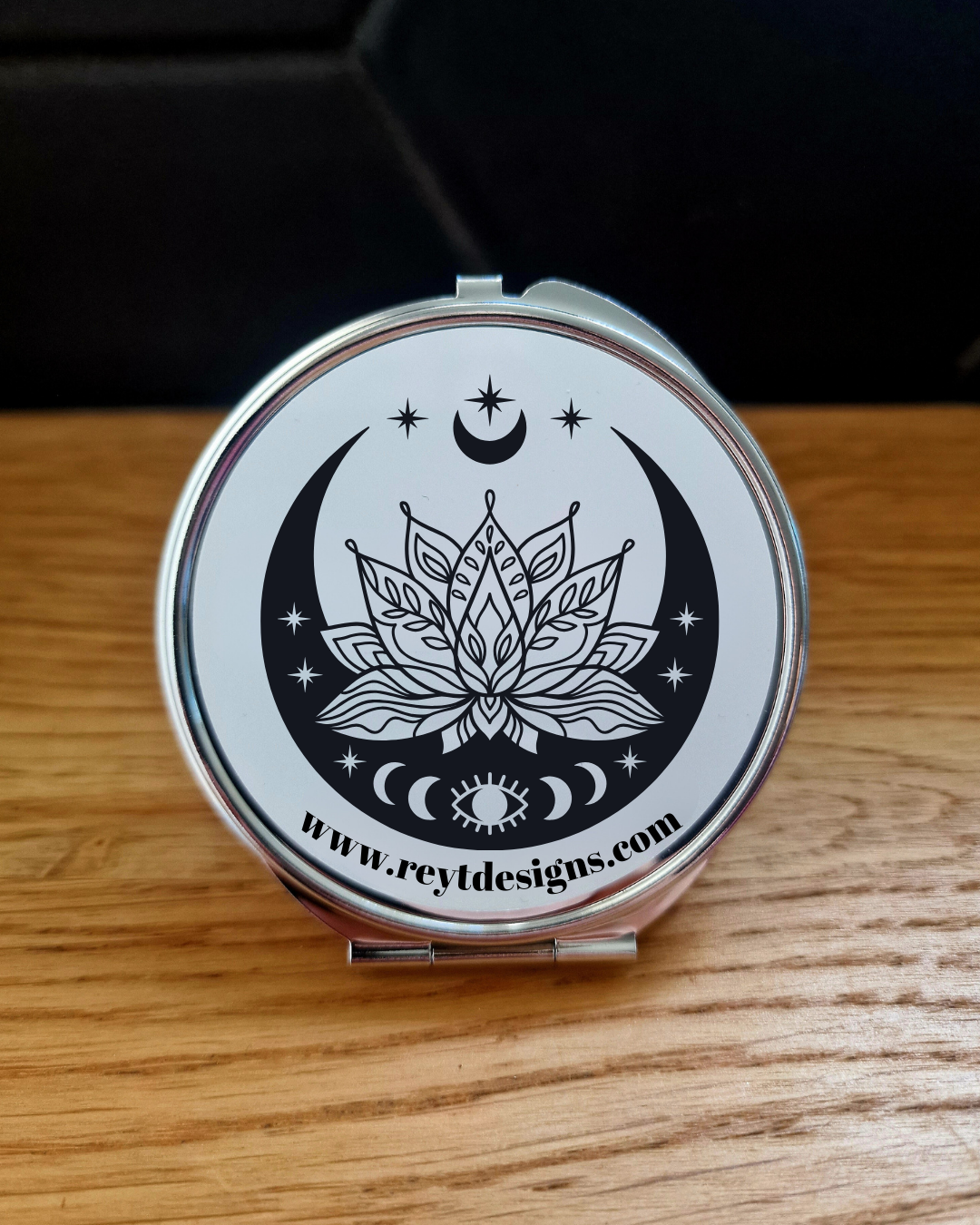 Mystic lotus flower - Compact Mirror