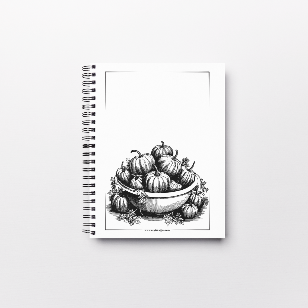 Pumpkins - Lined Notebook