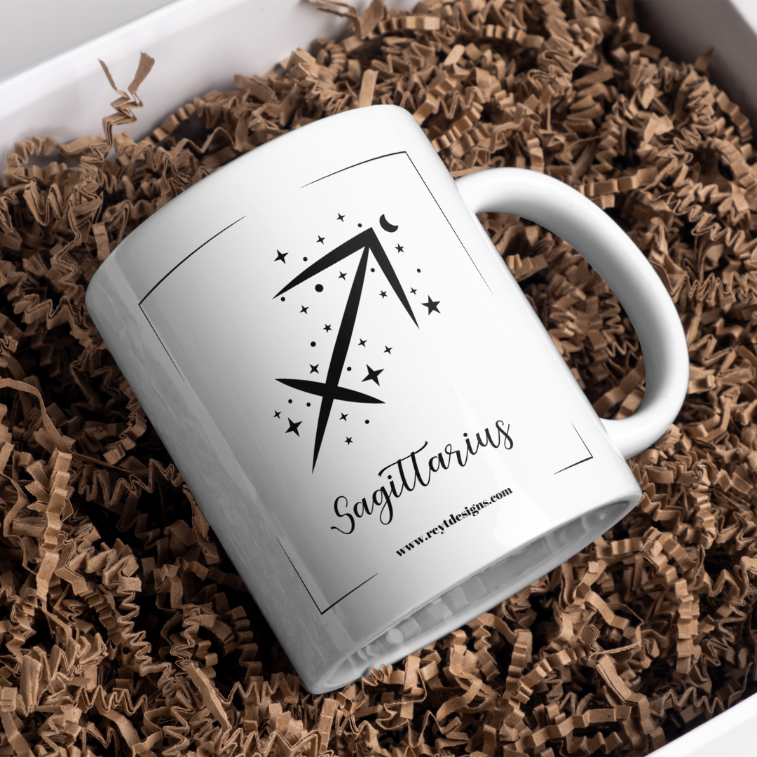 Elegant Zodiac Symbol - Ceramic Mug