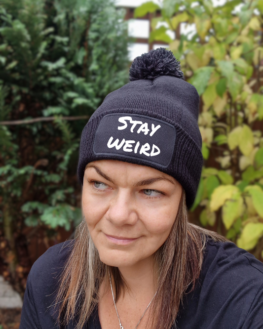 Stay weird - Bobble hat