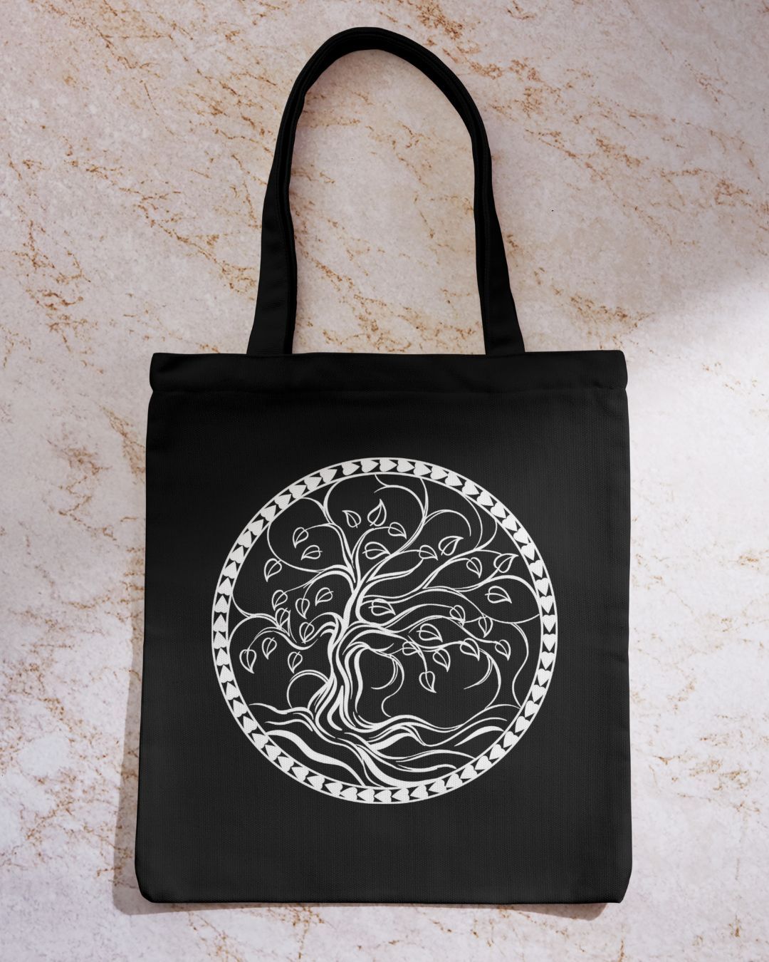 Tree of life - Black Tote Bag