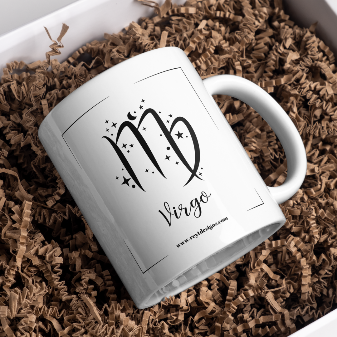 Elegant Zodiac Symbol - Ceramic Mug