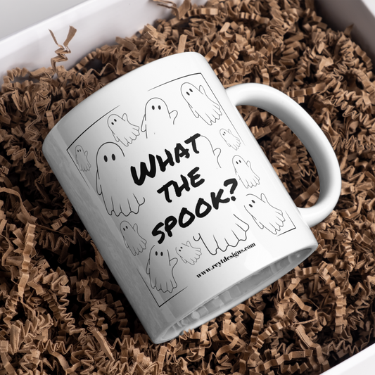 What the spook - Ceramic Halloween Mug