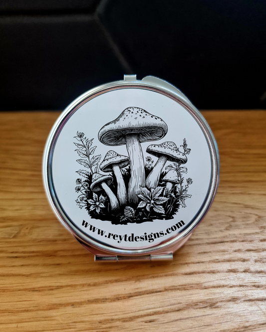 Wild mushrooms - Compact mirror