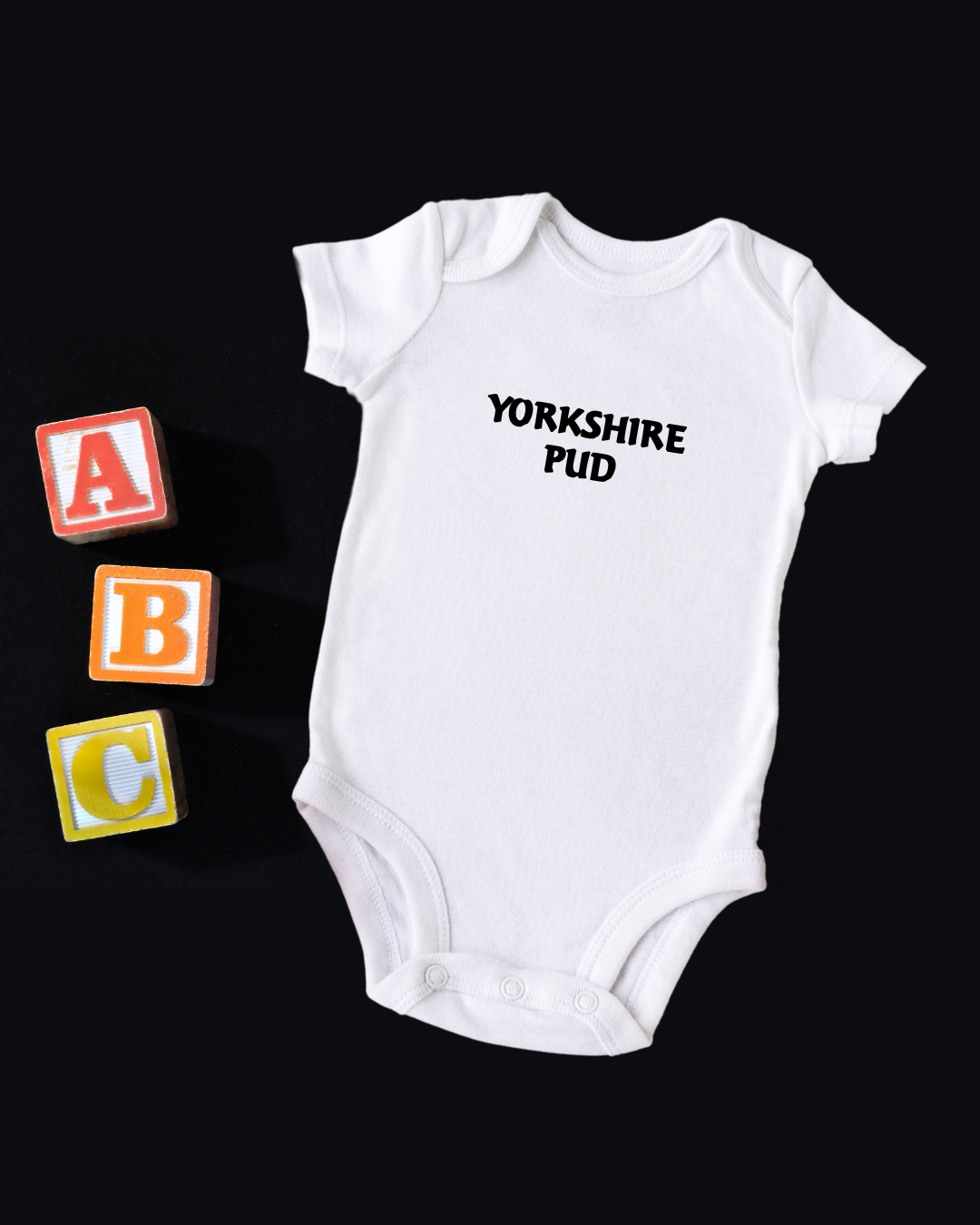 Yorkshire Born and Bred - Short Sleeve Baby Bodysuit