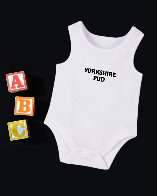 Yorkshire Pud - Sleeveless Baby Bodysuit