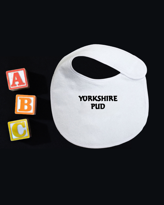 Yorkshire Pud Baby Bib